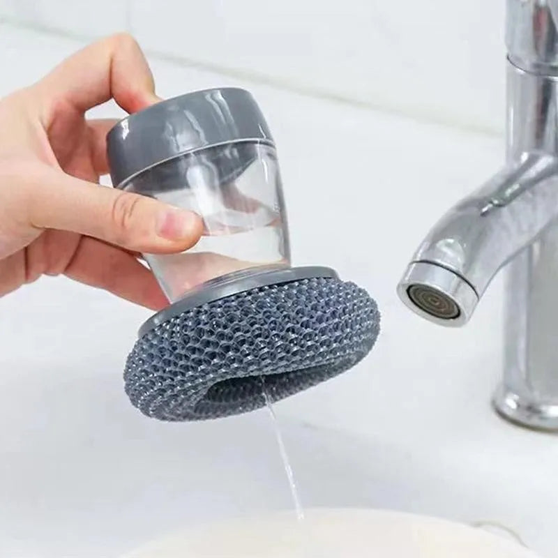 Kitchen Soap Dispensing Dishwashing