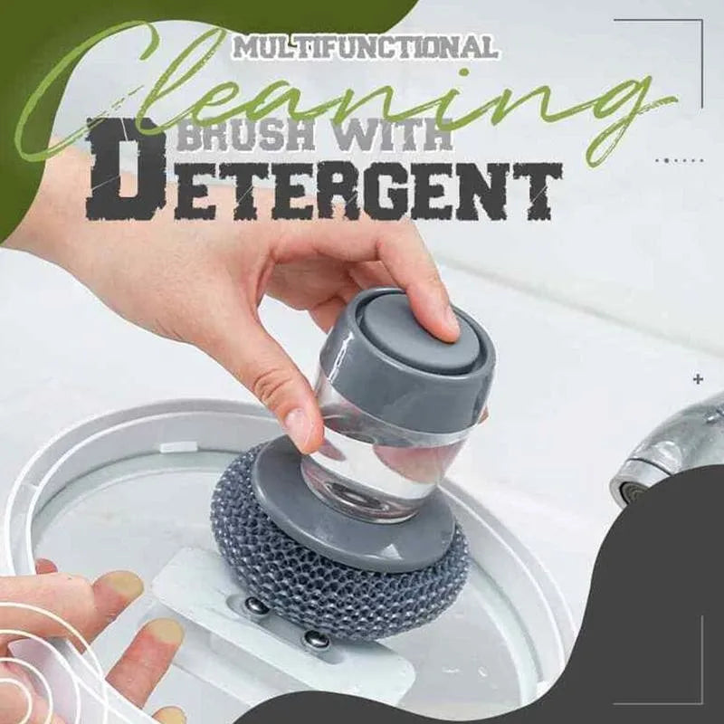 Kitchen Soap Dispensing Dishwashing