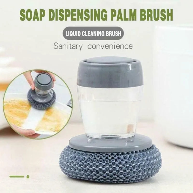 Kitchen Soap Dispensing Dishwashing