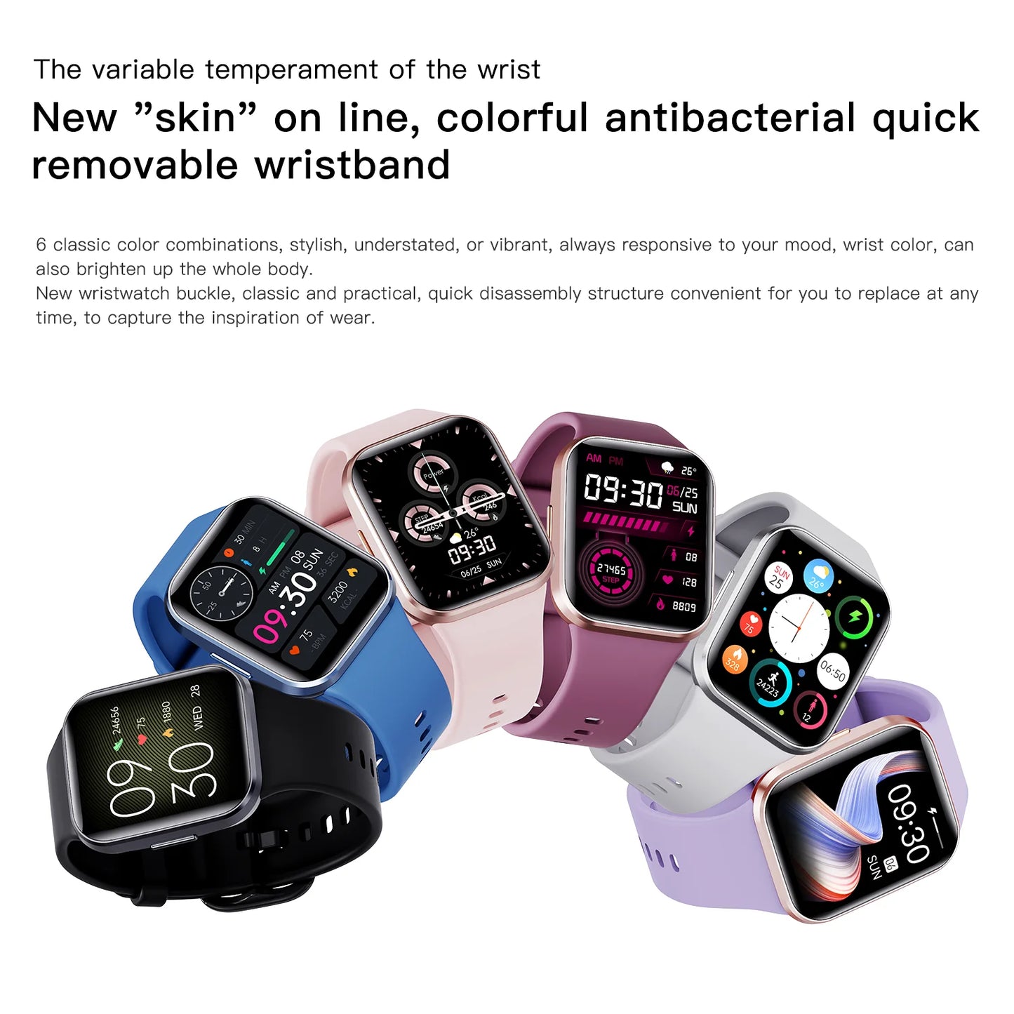 Luxury Man Smart Watch Fitness Tracker Smartwatch Heart Monitor Clock Sport IP68 Waterproof Watches for Women Xiaomi Huawei 2025