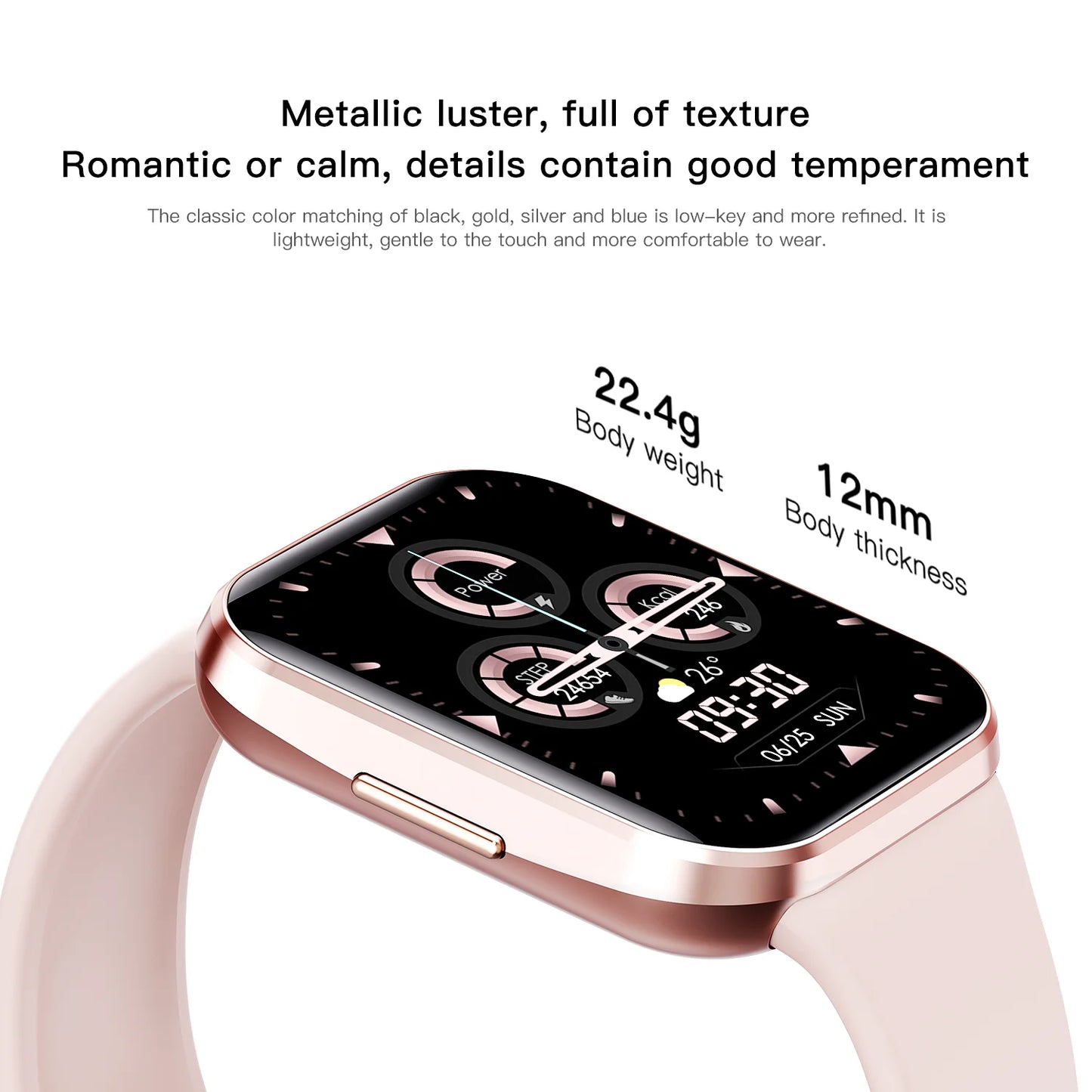 Luxury Man Smart Watch Fitness Tracker Smartwatch Heart Monitor Clock Sport IP68 Waterproof Watches for Women Xiaomi Huawei 2025