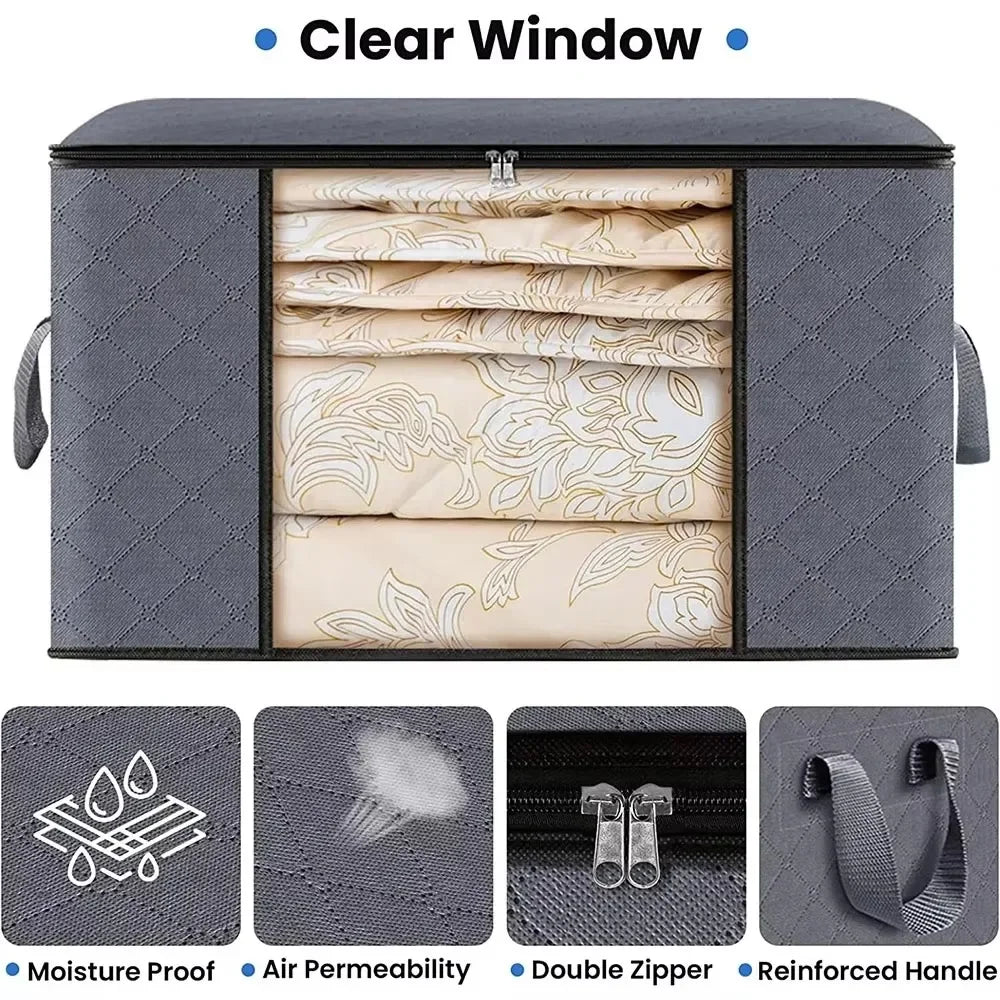 1/3pc Large Capacity Blanket Storage Bag
