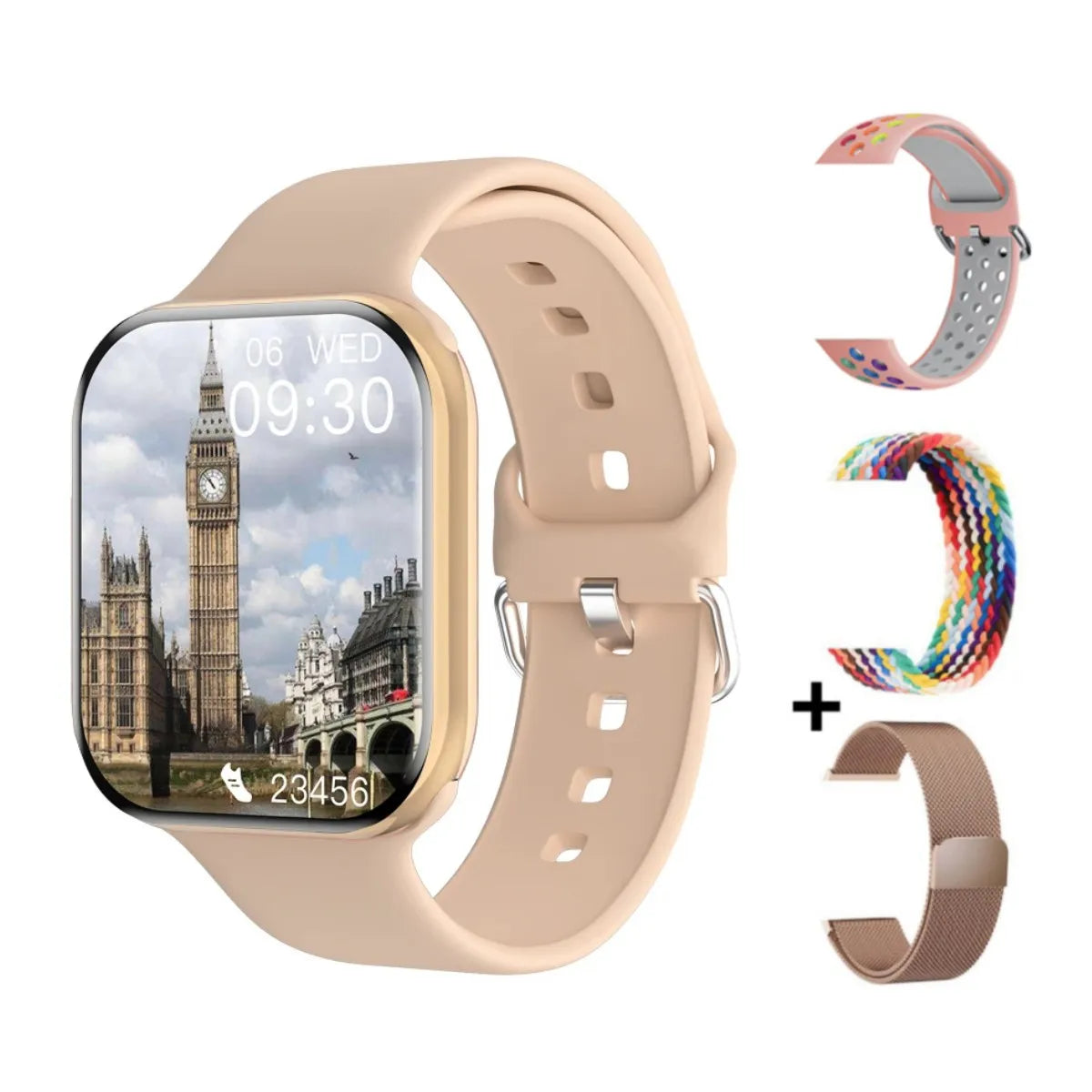 2025New GPS Smart Watch Series 10 For Apple Watch 10 Memory Music Video Bluetooth Call Waterproof NFC Smartwatch For Android IOS