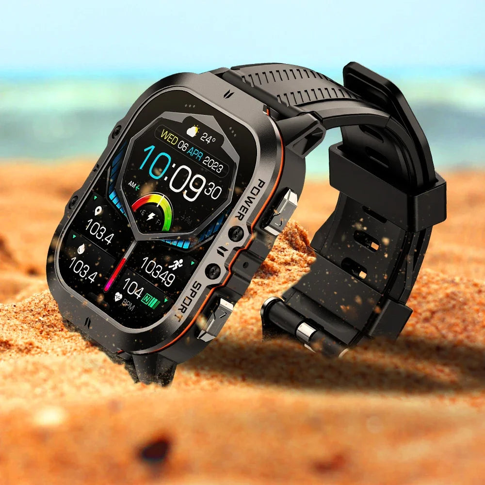 OUKITEL Smart Watch BT20 Sport SmartWatch BT5.2 350mAh 1.96" AMOLED Display