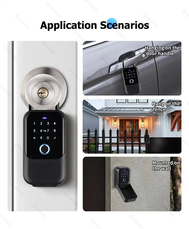 YRHAND TTlock password Smart Fingerprint Digital card