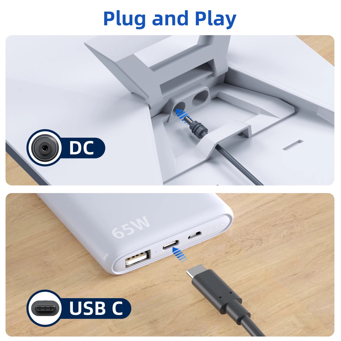 For StarLink 2M 5M USB C to DC Power Cable