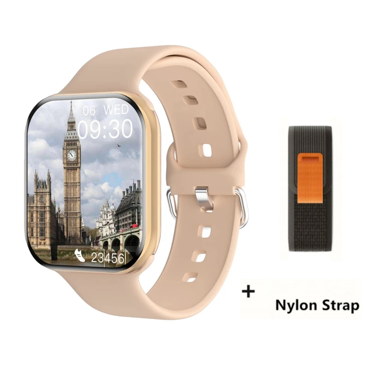 2025 For Apple GPS Watch 10 Smart Watch NFC Men HD AMOLED Memory Music 3D Surround Bluetooth Call Waterproof Smartwatch Woman