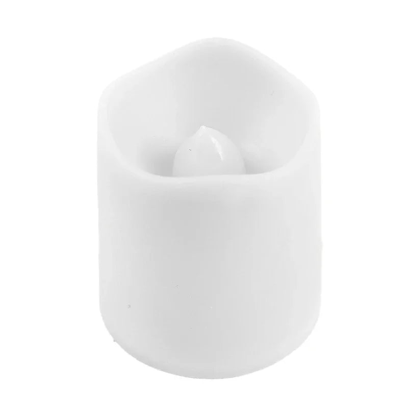 6/1Pcs LED Flameless Candle Lights Battery Powered Creative Wave Wishing Tealights Home Christmas Birthday Party Decors Lighting