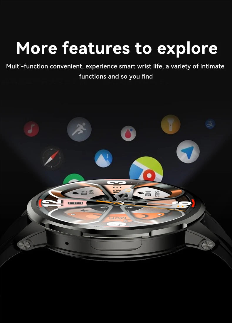 H99 Cellular 4G Card Version Smart Watch AMOLED Wifi GPS Camera 3+32GB Bluetooth Men Women Smartwatch Wireless Video 2024