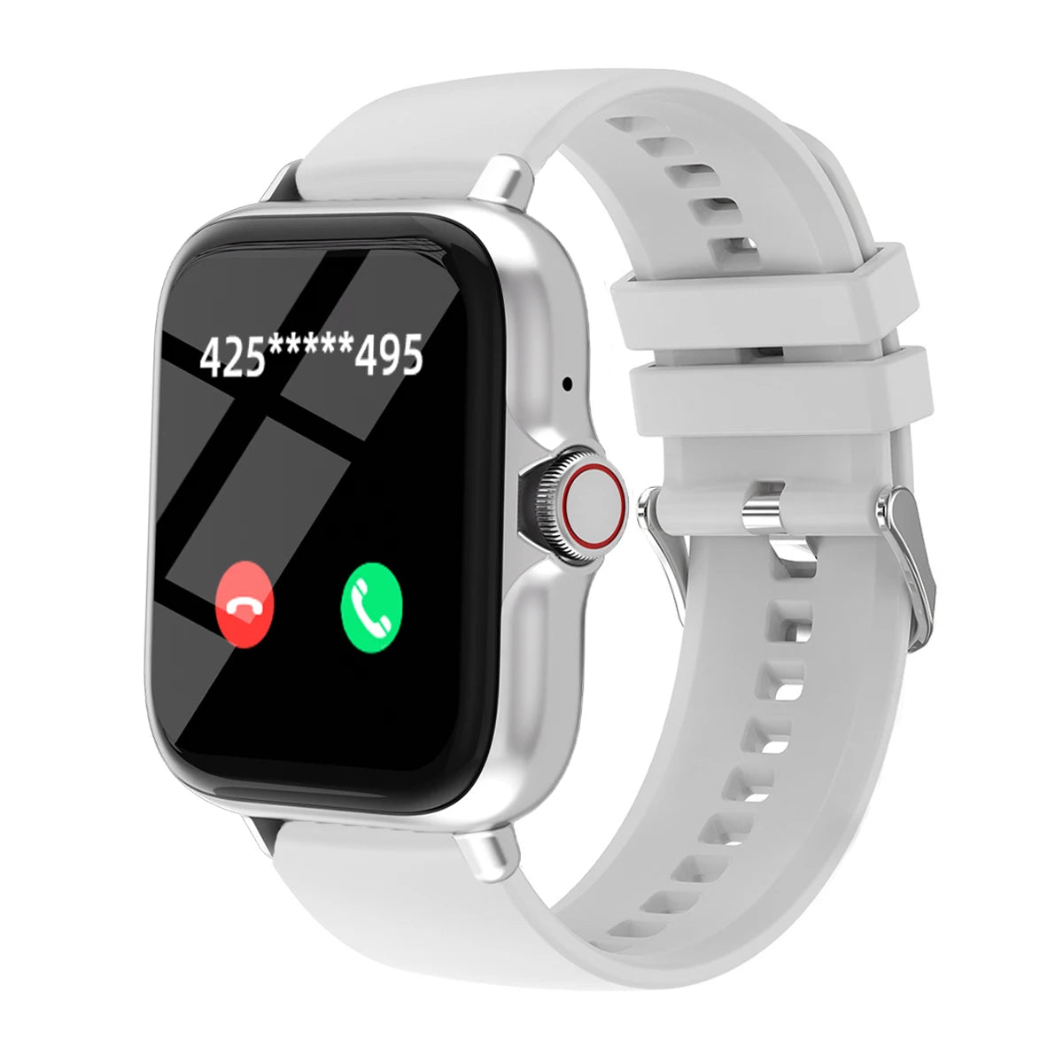 Men Women Smart Watch 1.83'' Waterproof Fitness Sports Watch Answer Call Sleep Sport Pedometer Information Alerts Smartwatch