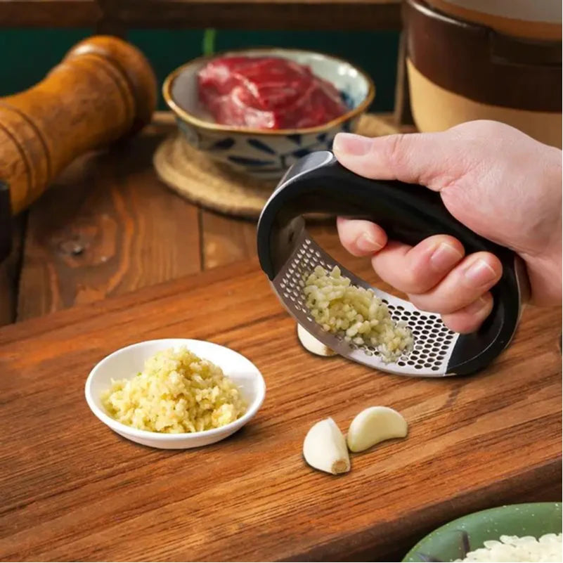 Stainless steel garlic Crasher