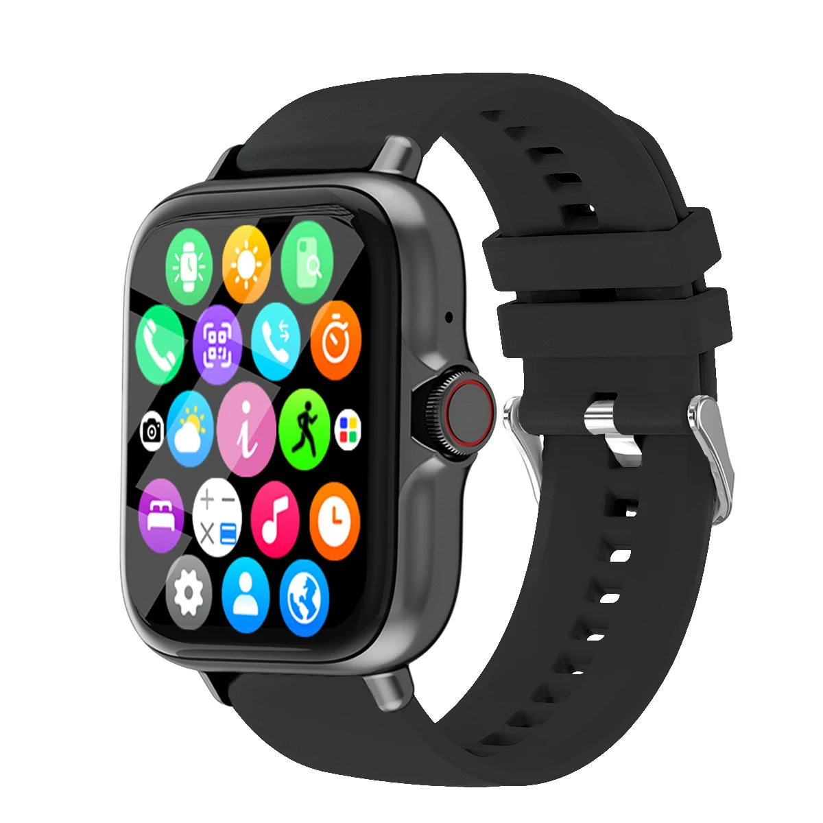 Men Women Smart Watch 1.83'' Waterproof Fitness Sports Watch Answer Call Sleep Sport Pedometer Information Alerts Smartwatch