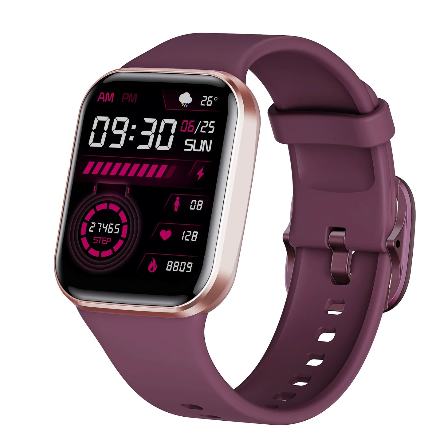 Luxury Man Smart Watch Fitness Tracker Smartwatch Heart Monitor Clock Sport IP68 Waterproof Watches for Women Xiaomi Huawei 2025