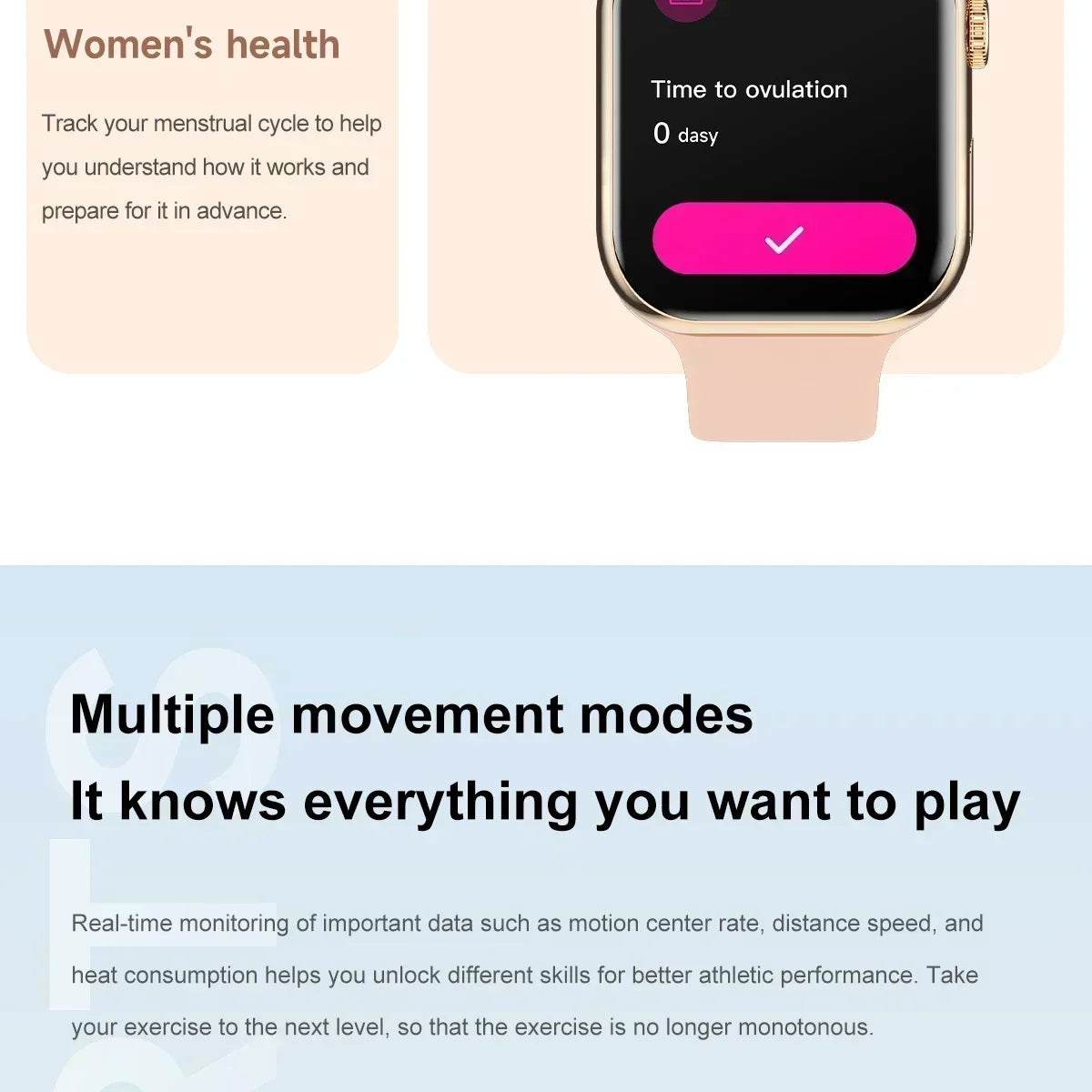 2025 For Apple GPS Watch 10 Smart Watch NFC Men HD AMOLED Memory Music 3D Surround Bluetooth Call Waterproof Smartwatch Woman
