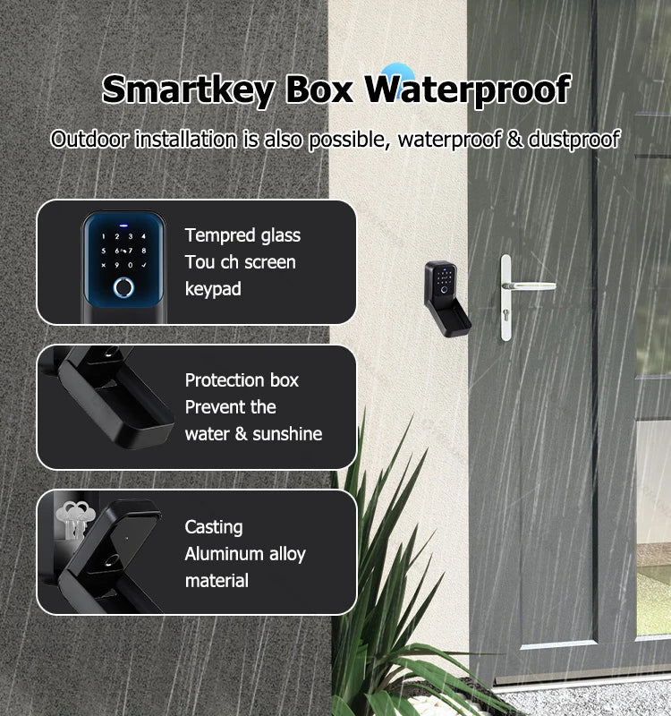 YRHAND TTlock password Smart Fingerprint Digital card