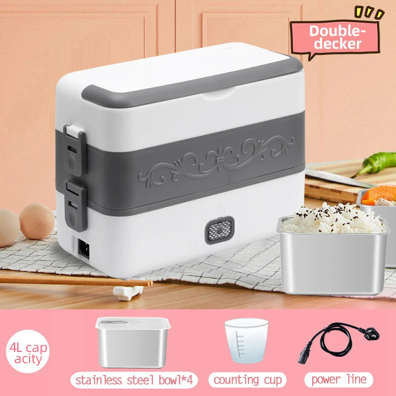 Large Capacity Electric Food Heater Pre-Heating Plug-In Steaming Cooking