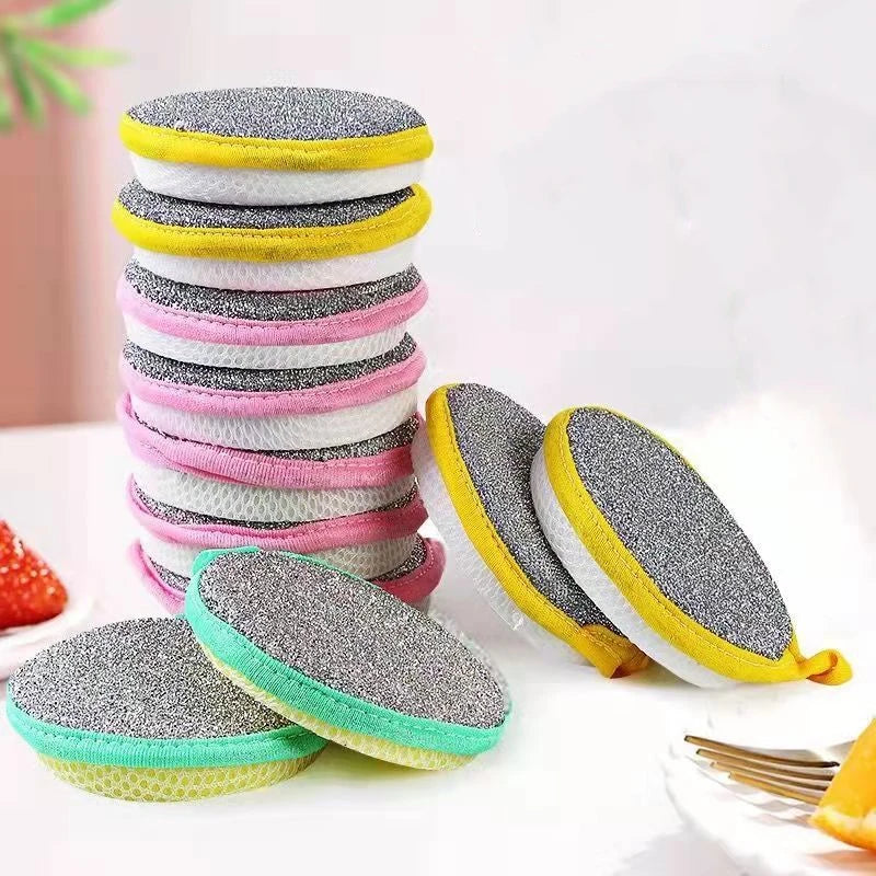 10/5/3PCS Double Side Dishwashing Sponge Dish