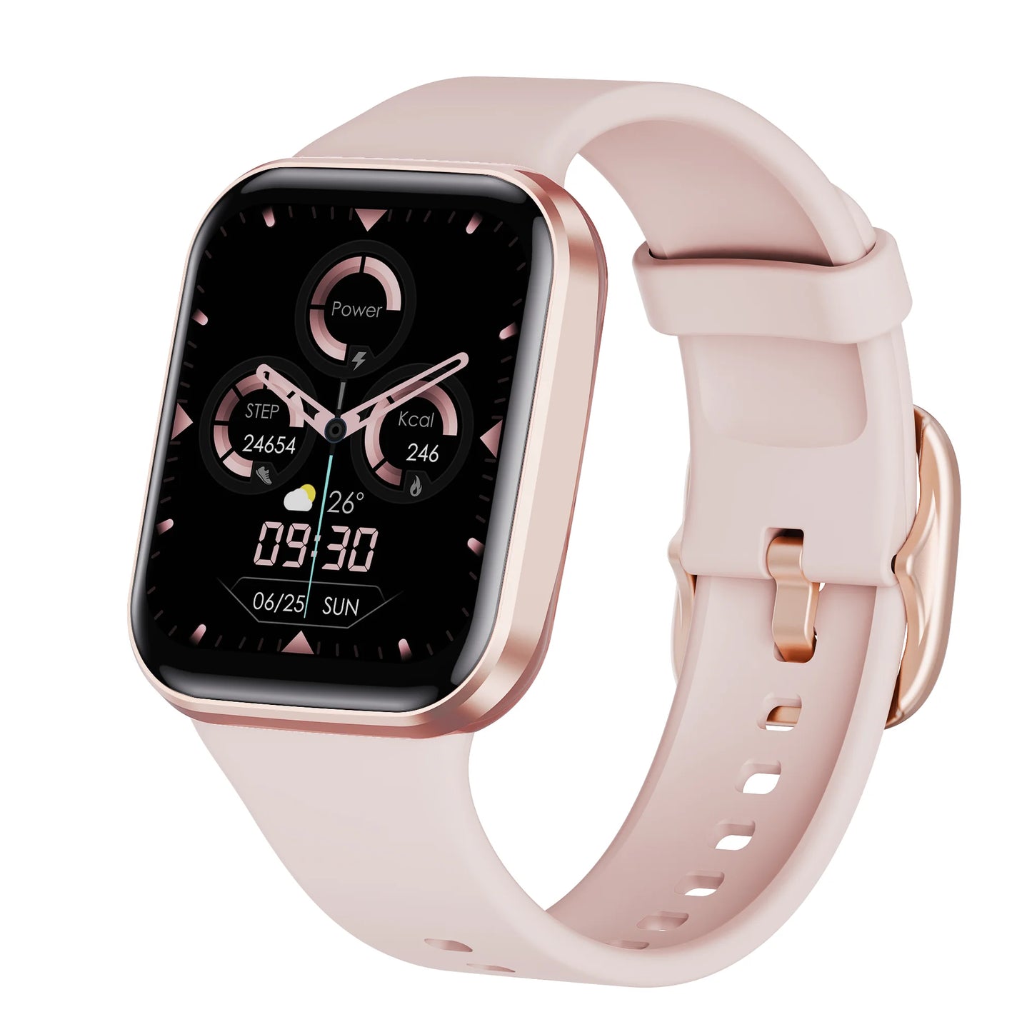 Luxury Man Smart Watch Fitness Tracker Smartwatch Heart Monitor Clock Sport IP68 Waterproof Watches for Women Xiaomi Huawei 2025