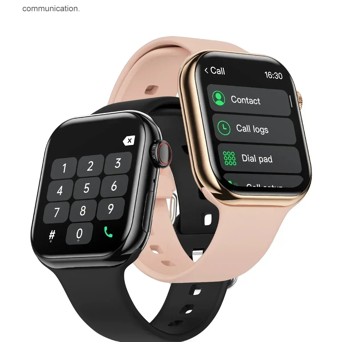 2025 For Apple GPS Watch 10 Smart Watch NFC Men HD AMOLED Memory Music 3D Surround Bluetooth Call Waterproof Smartwatch Woman