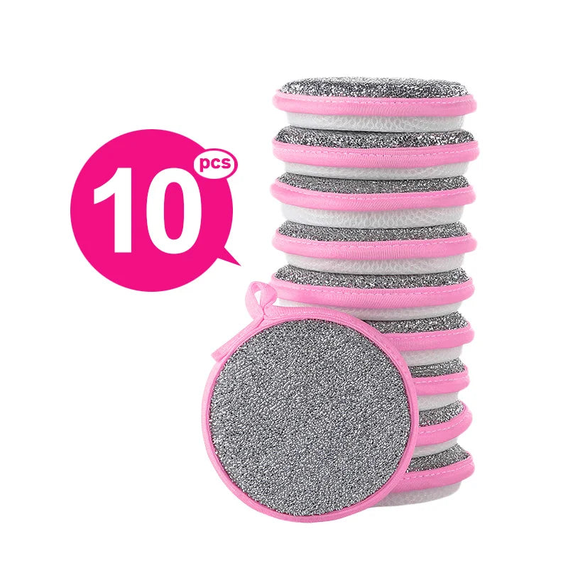 10/5/3PCS Double Side Dishwashing Sponge Dish