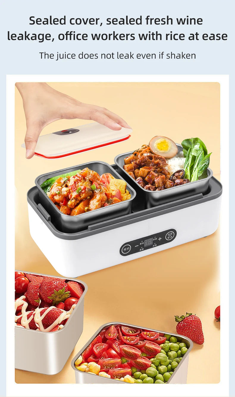 Large Capacity Electric Food Heater Pre-Heating Plug-In Steaming Cooking