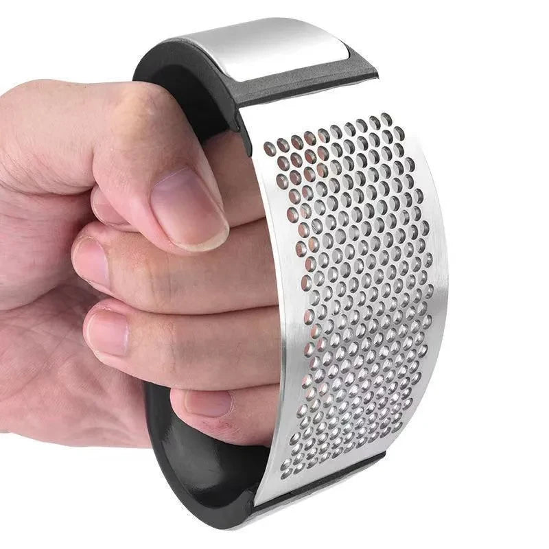 Stainless Steel Garlic Press Crusher