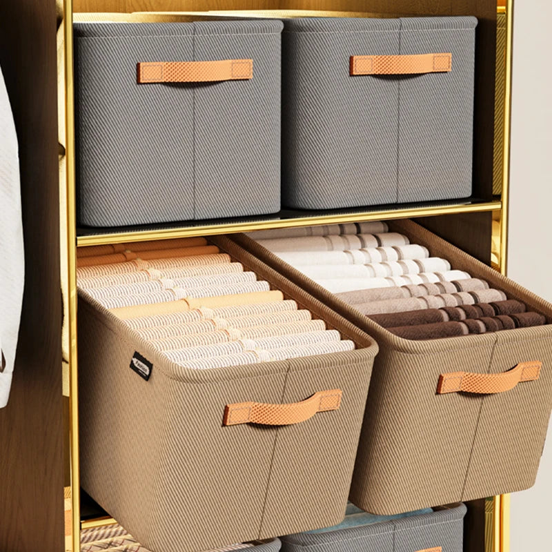 1/2/3PCS Collapsible Clothing Organizer Closet