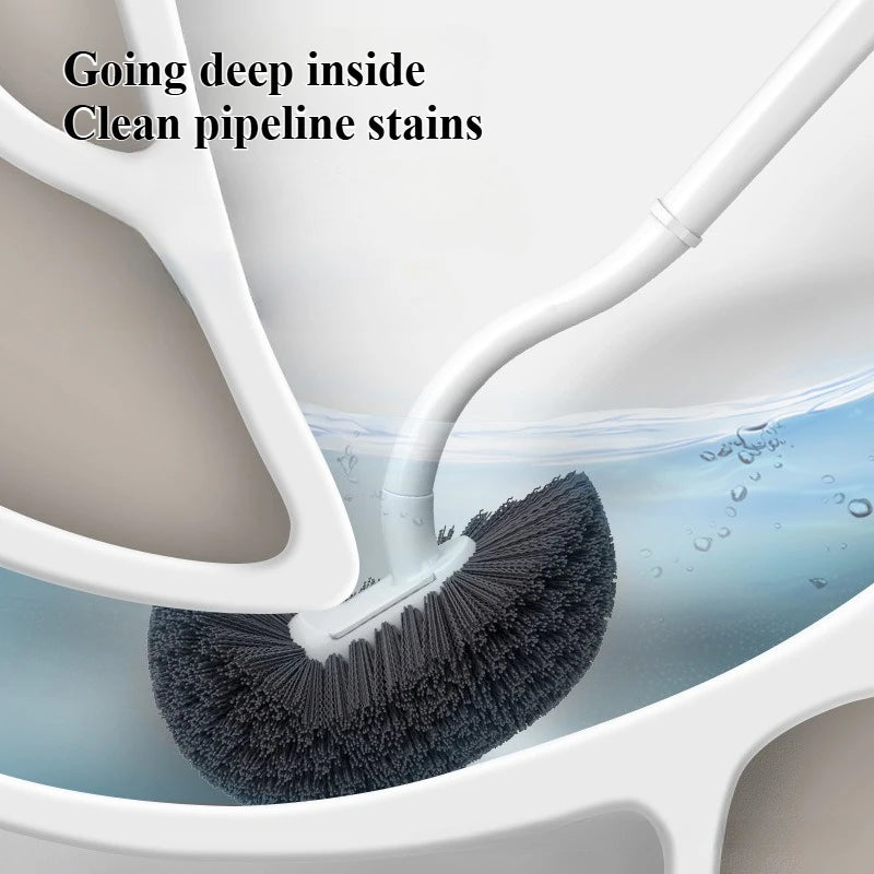 Toilet Brush Clean Brush Without Dead Corners