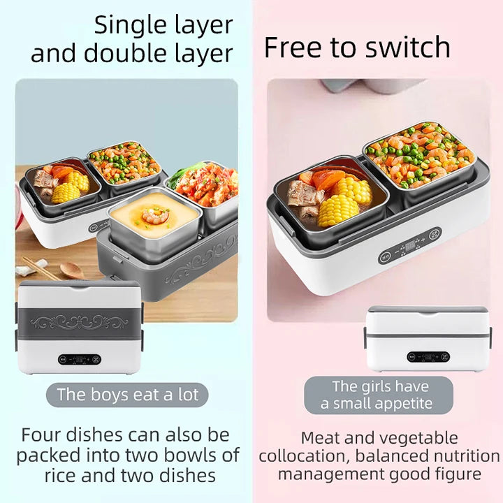 Large Capacity Electric Food Heater Pre-Heating Plug-In Steaming Cooking