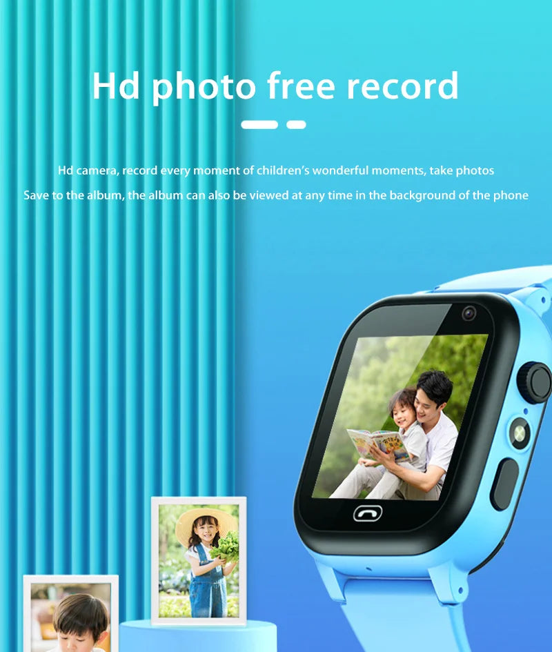 Xiaomi Kids Smartwatch 4G Wifi SOS GPS Location Video Call Analogue Card Waterproof Watch Camera Boys Girls Upgrade New Watch