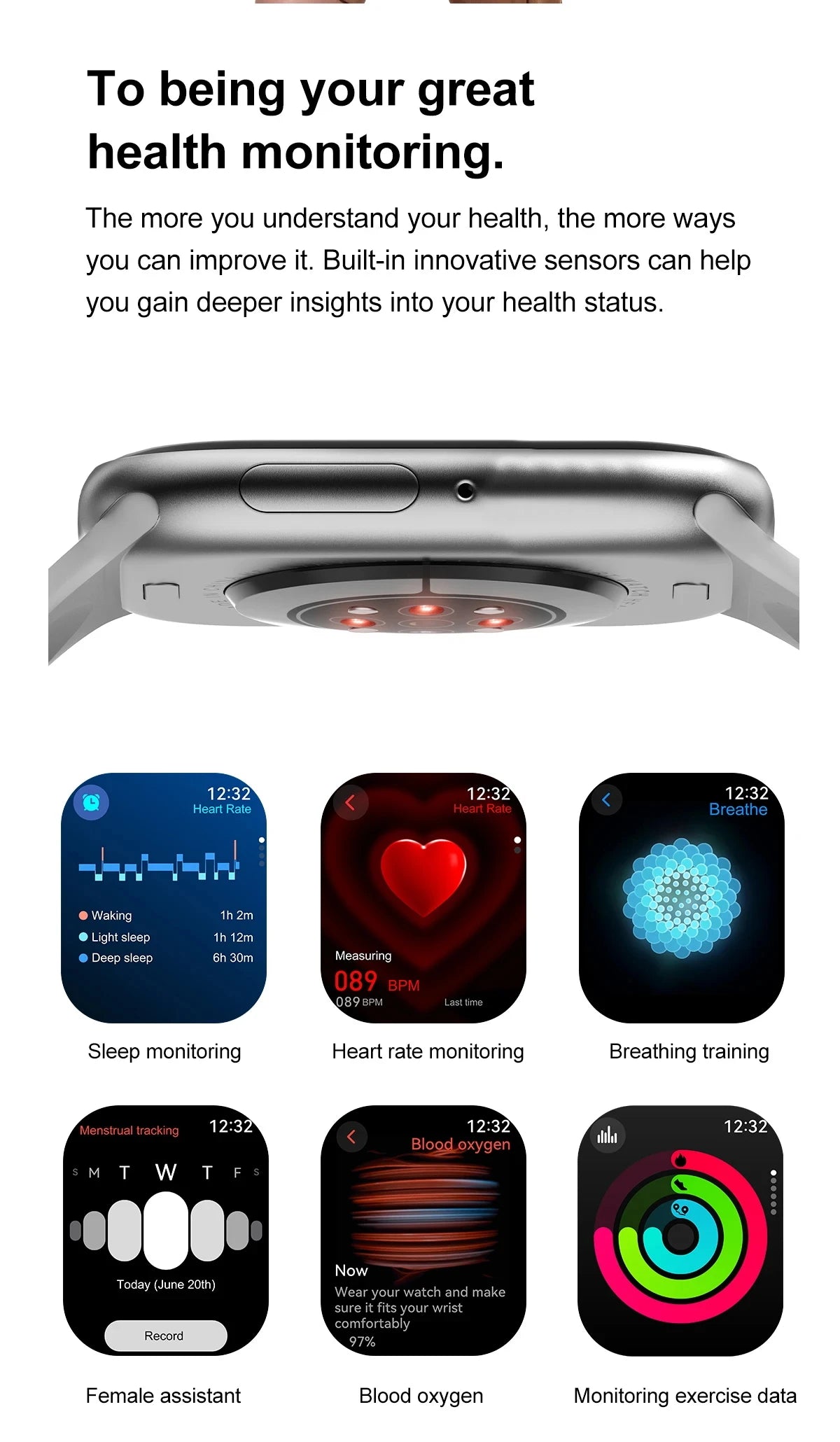 2025New GPS Smart Watch Series 10 For Apple Watch 10 Memory Music Video Bluetooth Call Waterproof NFC Smartwatch For Android IOS