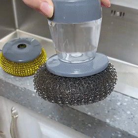 Kitchen Soap Dispensing Dishwashing