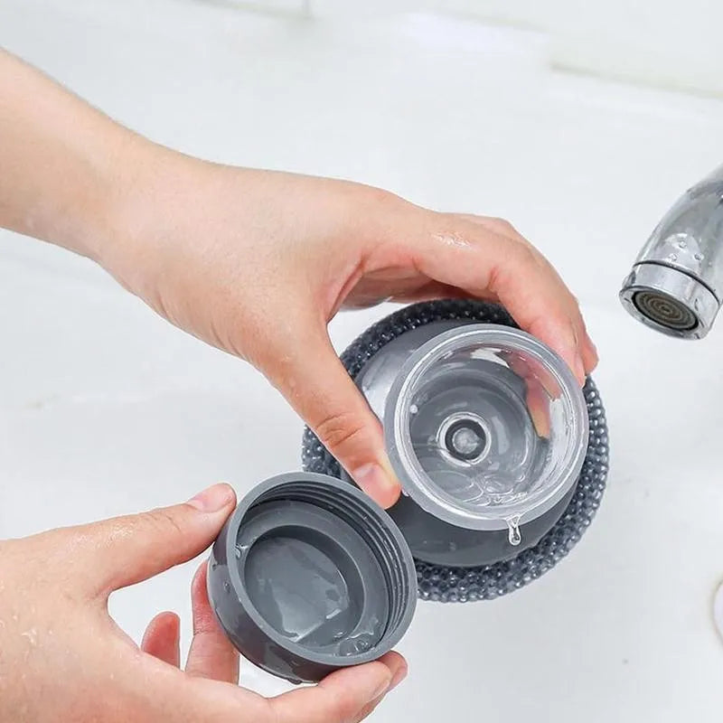 Kitchen Soap Dispensing Dishwashing