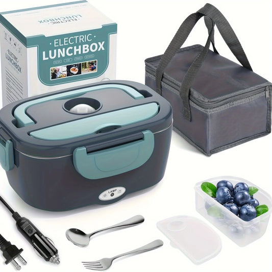 1.5 L 60W Electric Lunch Box Food Warmer Portable Food Heater