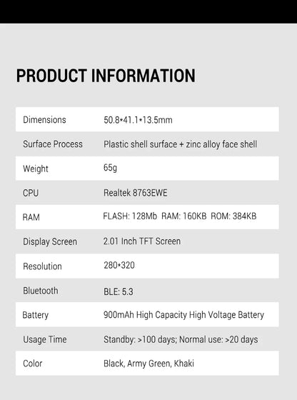 Blackview 2025 New Outdoor Smartwatch 900mAh W70 Pro 2.01'' TFT HD Screen Waterproof Men Watches with Emergency Lighting Compass