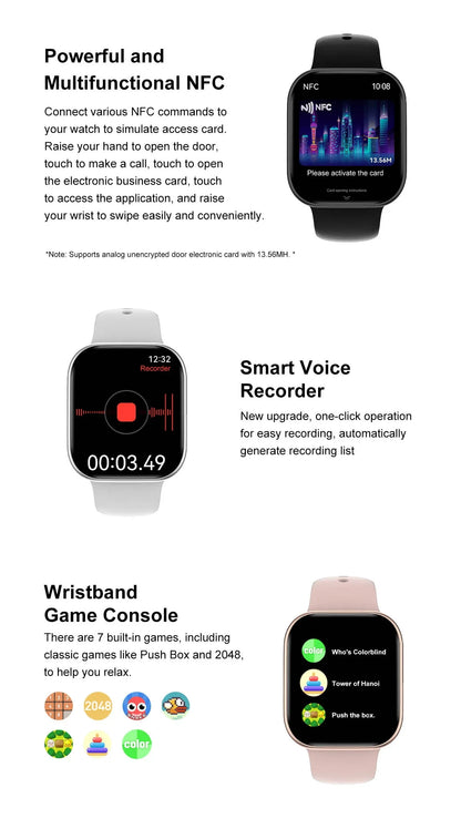 2025New GPS Smart Watch Series 10 For Apple Watch 10 Memory Music Video Bluetooth Call Waterproof NFC Smartwatch For Android IOS