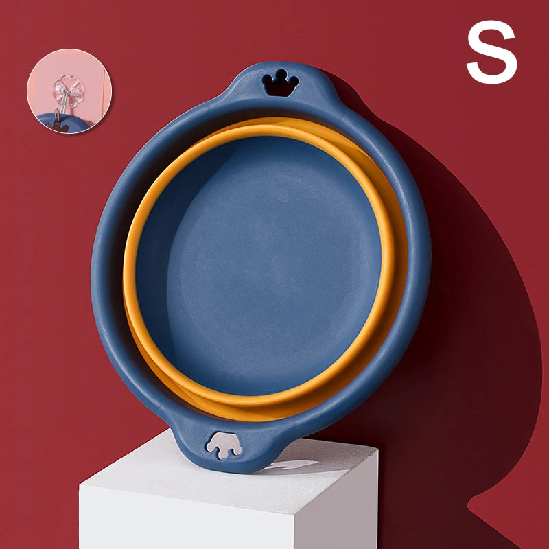 Household Foldable Plastic Basin