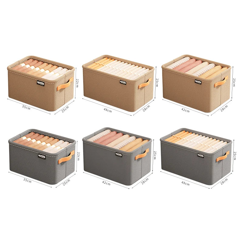 1/2/3PCS Collapsible Clothing Organizer Closet