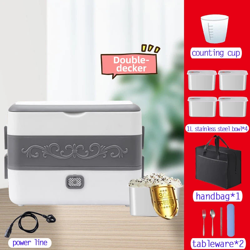 Large Capacity Electric Food Heater Pre-Heating Plug-In Steaming Cooking