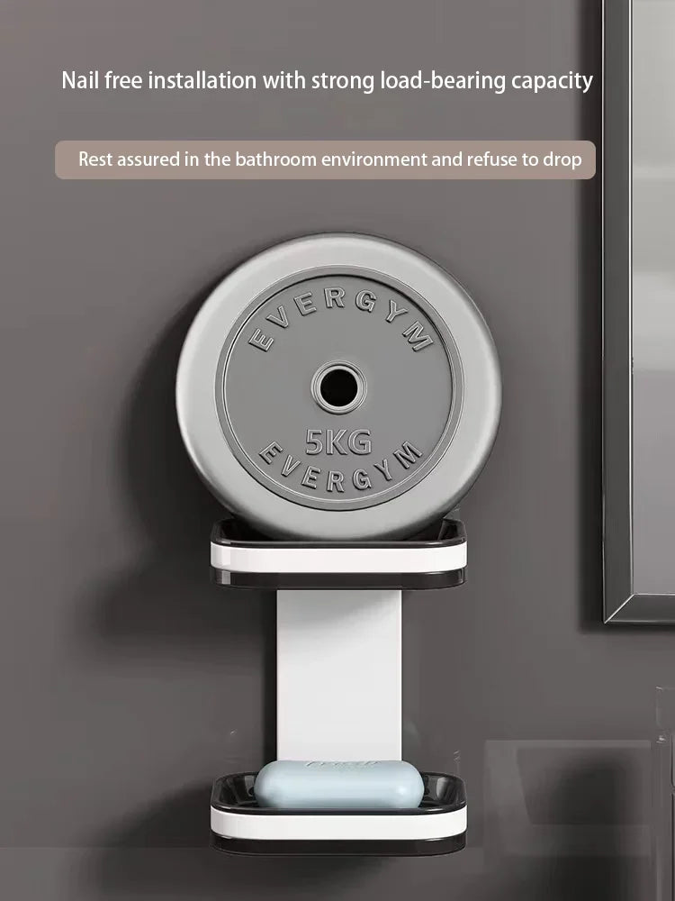 Double Layer StorageDouble Layer DrainageHousehold Bathroom Storage Rack