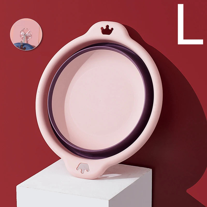 Household Foldable Plastic Basin