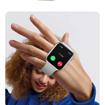 2025 For Apple GPS Watch 10 Smart Watch NFC Men HD AMOLED Memory Music 3D Surround Bluetooth Call Waterproof Smartwatch Woman