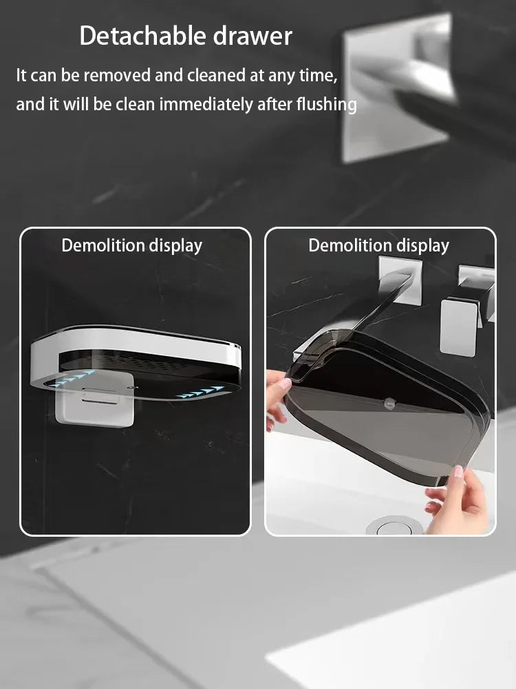 Double Layer StorageDouble Layer DrainageHousehold Bathroom Storage Rack