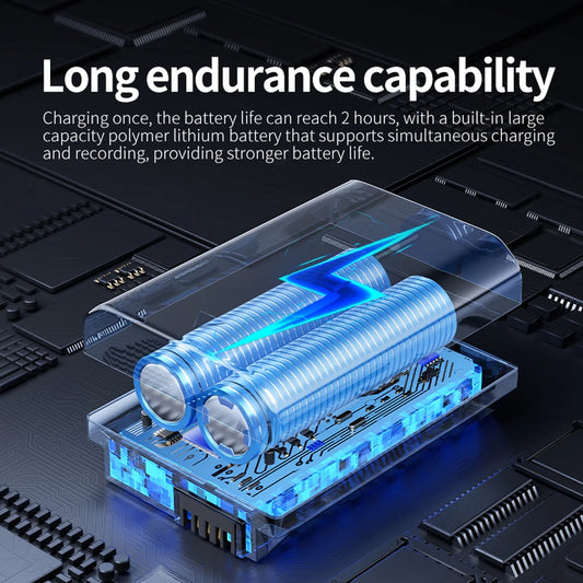 Small WiFi mini 4K camera supports mobile app live broadcast built-in 800mAh battery camera built-in microphone