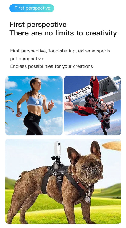 Mini Body Cam 128GB Magnetic Pocket Sports Recorder WiFi Wireless Thumb Camera  Video