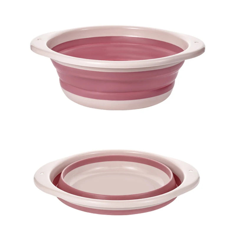 Household Foldable Plastic Basin