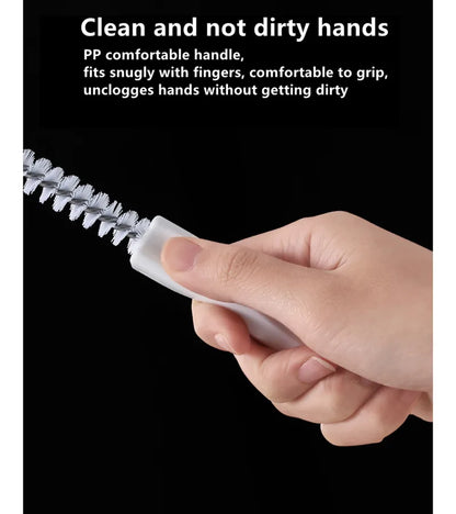 Hair Sewer Sink Cleaning Drain Pipe Flexible Cleaner Clog Plug Hole Remover Tool