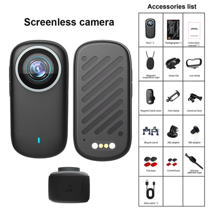 Small WiFi mini 4K camera supports mobile app live broadcast built-in 800mAh battery camera built-in microphone