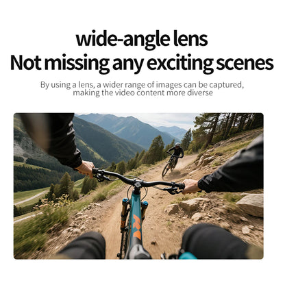 Small WiFi mini 4K camera supports mobile app live broadcast built-in 800mAh battery camera built-in microphone