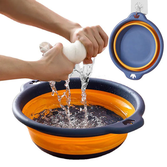 Household Foldable Plastic Basin